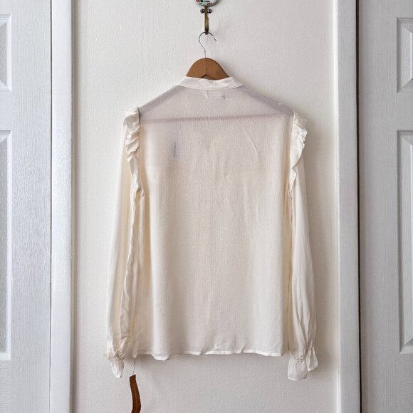Reformation Charly Top in Ivory - Picture 6 of 7
